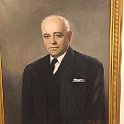 Isaac Olshan President of the Supreme court 1954-65 Oil on canvas 100x80